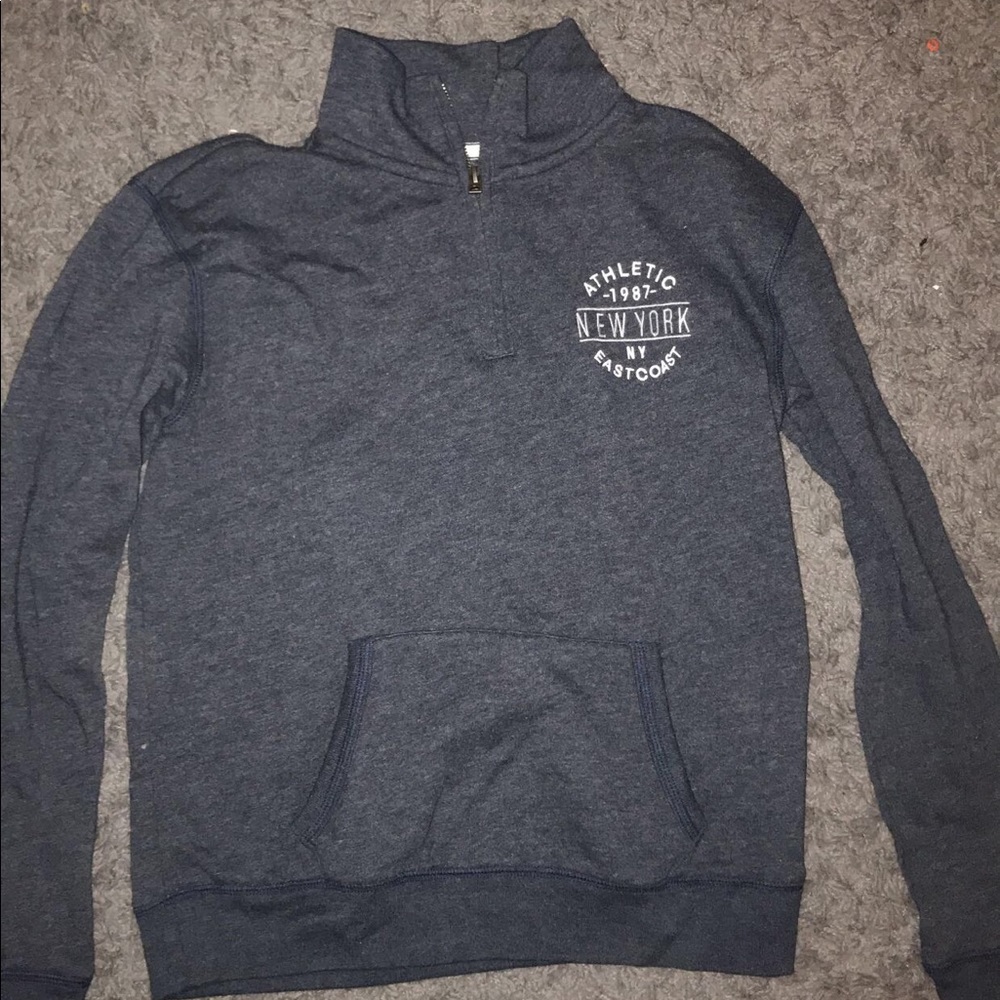 Aeropostale, half-zip, grey, sweater 🖤